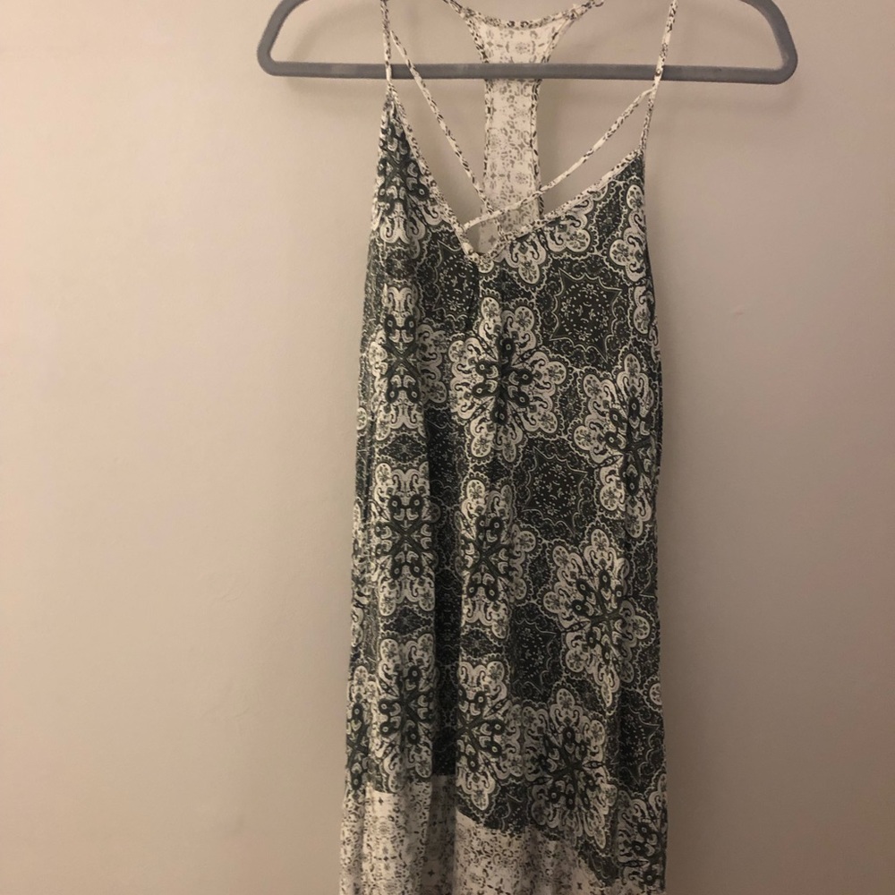 Franscesca’s Paisley slightly worn tank/spaghetti strap dress.
